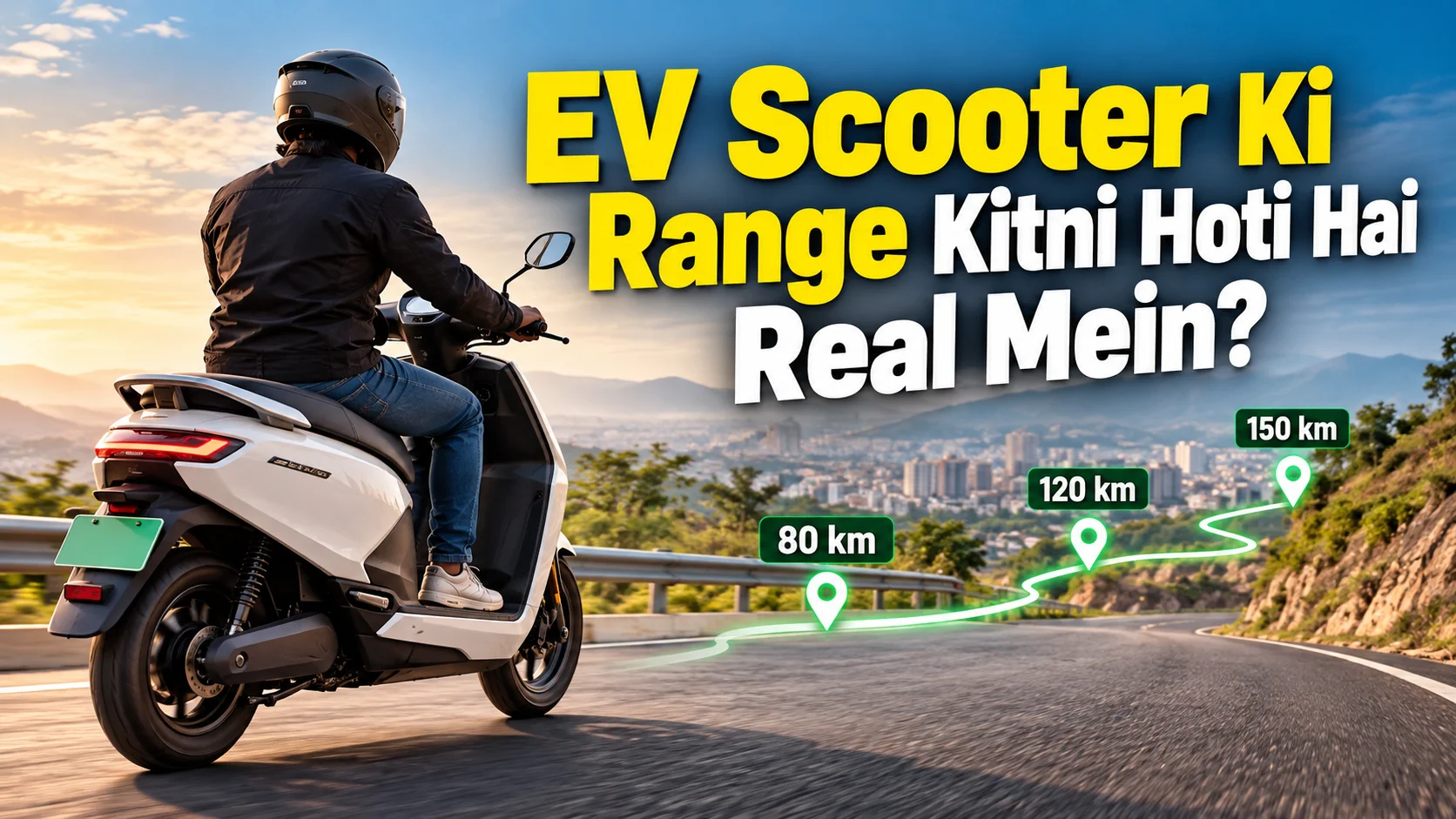 EV Scooter Ki Range Kitni Hoti Hai Real Mein?