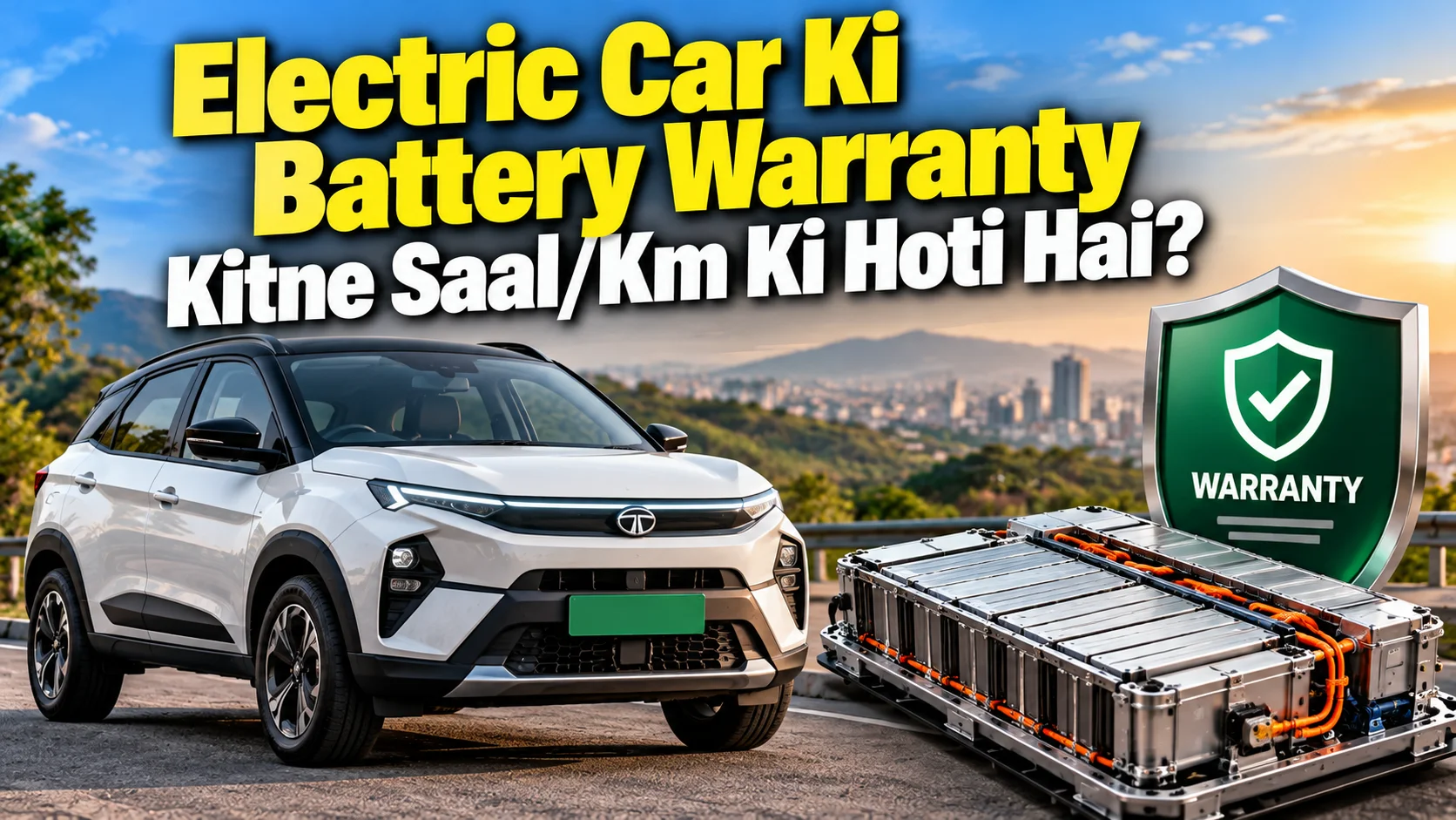 Electric Car Ki Battery Warranty Kitne Saal/Km Ki Hoti Hai?