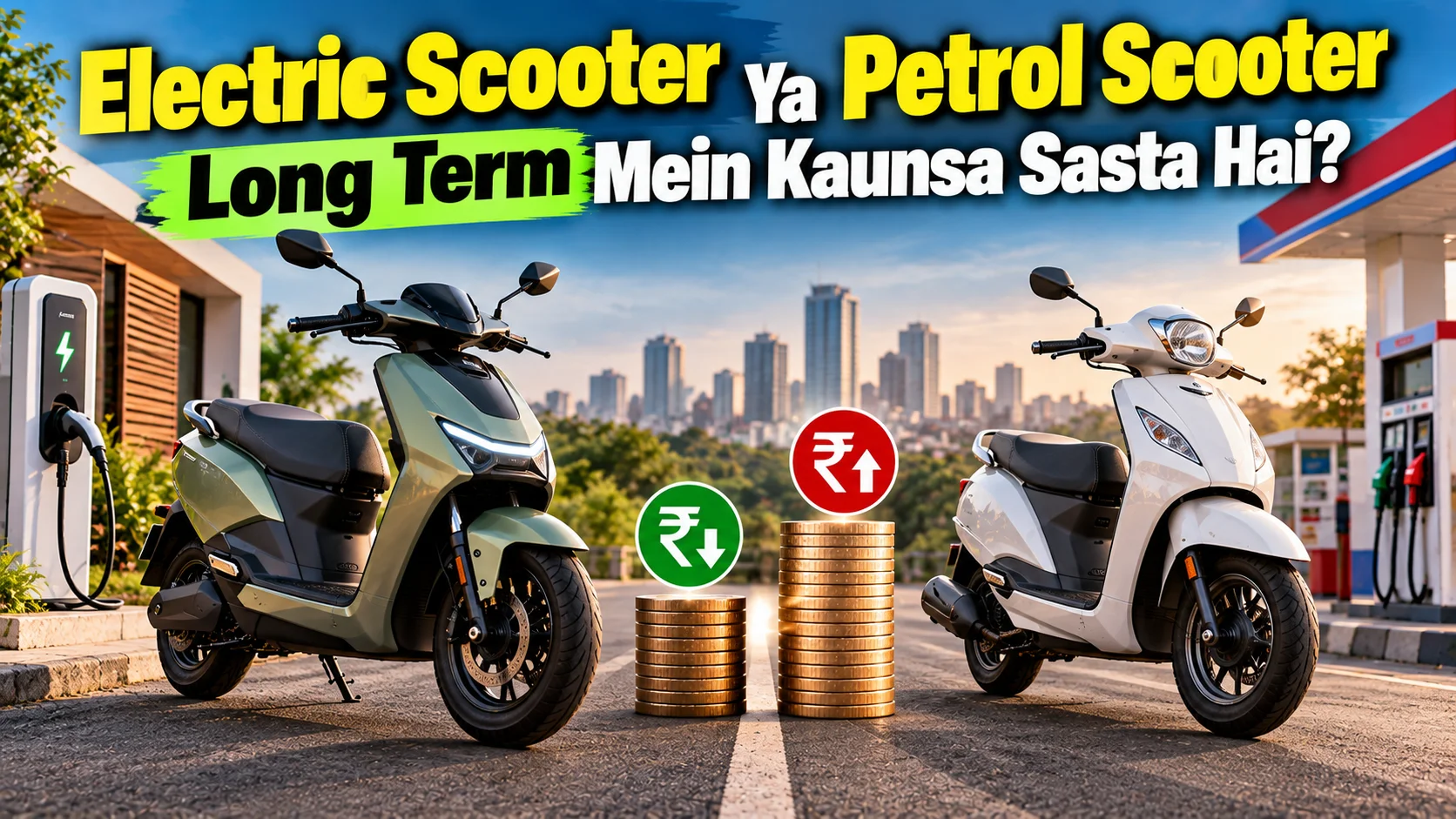 Electric Scooter Ya Petrol Scooter — Long Term Mein Kaunsa Sasta Hai?