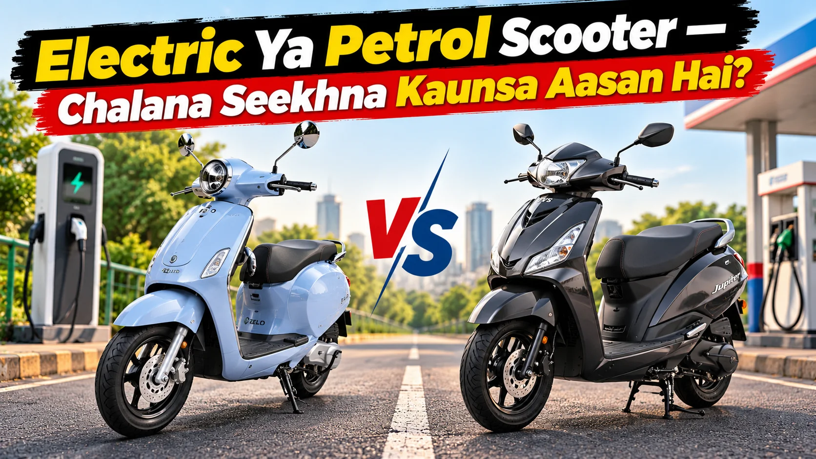 Electric Ya Petrol Scooter — Chalana Seekhna Kaunsa Aasan Hai? (2026 Guide)