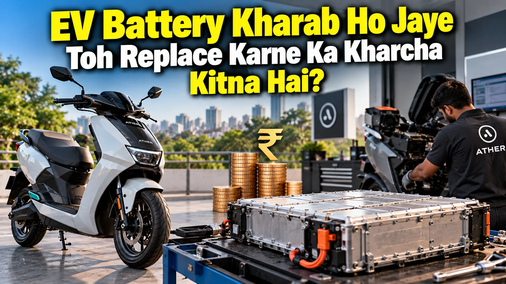 EV Battery Kharab Ho Jaye Toh Replace Karne Ka Kharcha Kitna Hai?