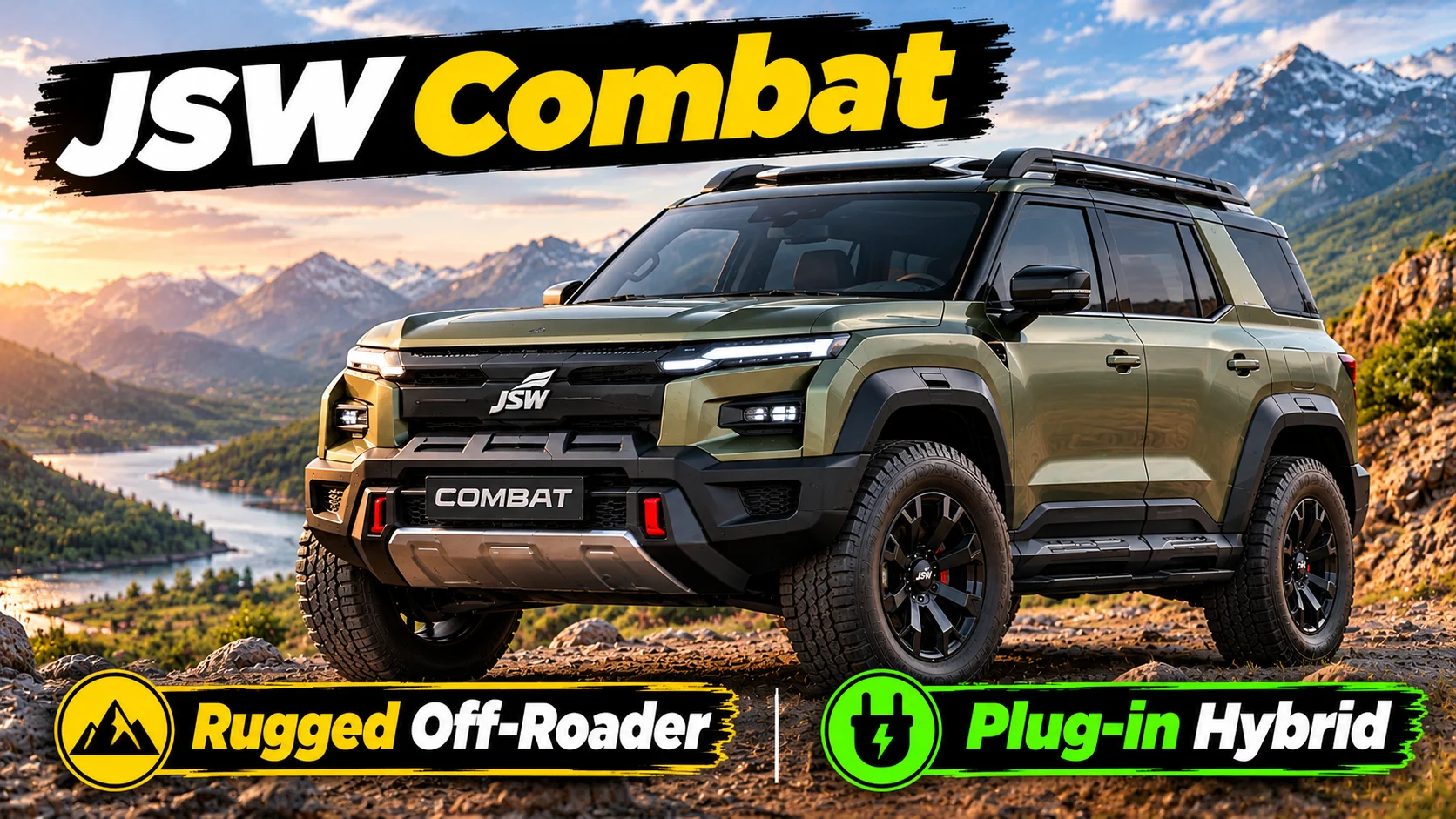 JSW Combat — India Ka Doosra Mass-Market Plug-in Hybrid, Rugged Off-Roader (2026)