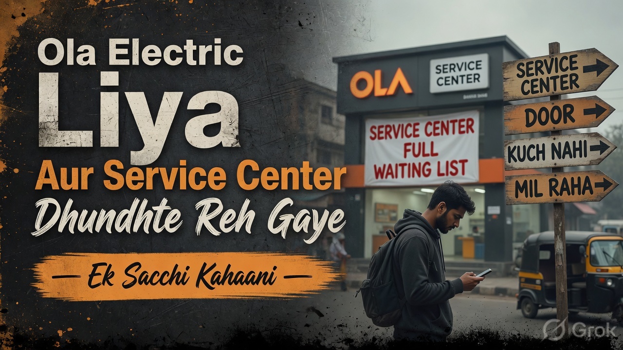 Ola Electric Liya Aur Service Center Dhundhte Reh Gaye — Ek Sacchi Kahaani 🔥