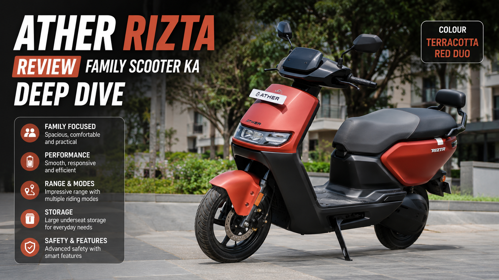 Ather Rizta Review — Family Scooter Ka Deep Dive